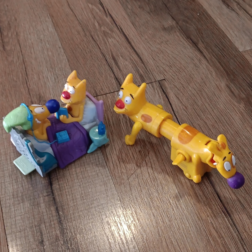 Vintage Cat dog toys